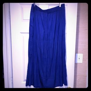 Beautiful Blue Chico’s Maxi Skirt